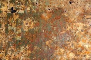 Rusty metallic background photo