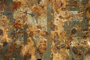 Rusty metallic background photo