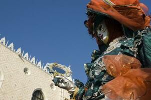 mascaras a el Venecia carnaval foto