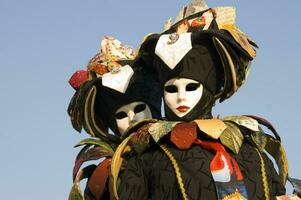 Masks at the Venice Carnival photo