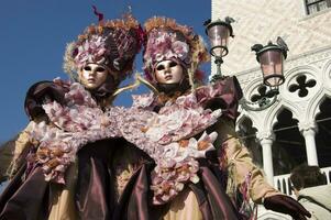 Masks at the Venice Carnival photo