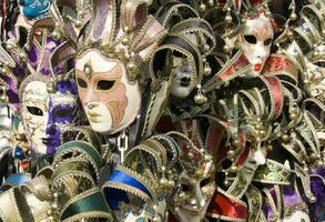 Masks Venice Carnival photo