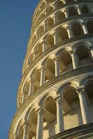 Details of the tower of Pisa photo