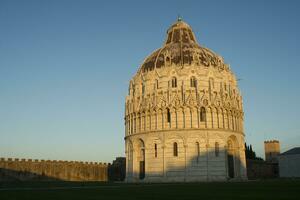 Baptistery Pisa Square of Miracles photo