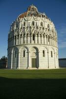 Baptistery Pisa Square of Miracles photo