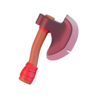 Axe Game Assets 3D Illustrations png