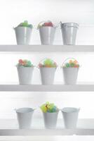 Multicolored soft candies photo