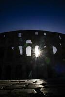 Colosseum to the dawn photo