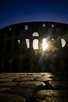Colosseum to the dawn photo