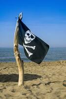 a izar el bandera de el piratas foto