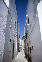 el blanco carreteras de ostuni foto