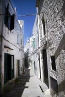 el blanco carreteras de ostuni foto