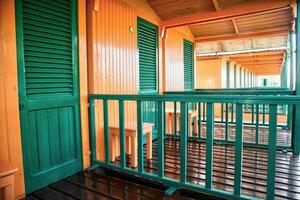 The colorful cabins of Versilia photo