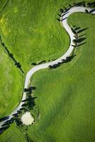 Road of Montichiello Siena photo