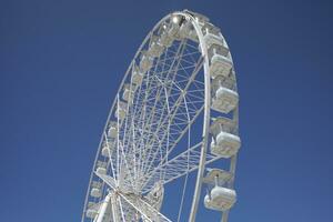 White Ferris wheel photo