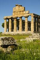 The ancient ruins of Paestum photo