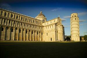 View of the Piazza dei Miracoli Pisa photo