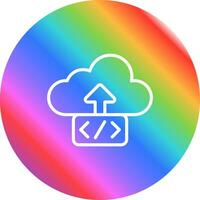 Cloud Deployment Vector Icon