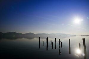 Lake Massaciuccoli in Versilia photo