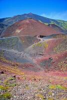 The colors of the Etna volcano photo