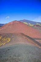 The colors of the Etna volcano photo