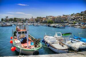 Puerto de aci Trezza foto