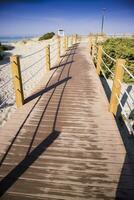 Path used for people with handicap photo