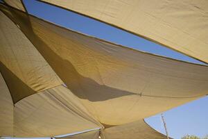 Sails for sun protection photo