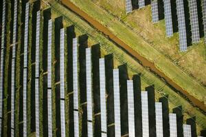 Photovoltaic panels area photo