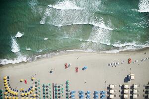 The beach of Forte dei Marmi photo