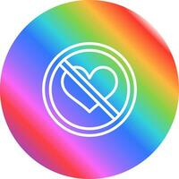 Restricted Vector Icon