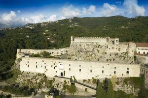 Malaspina Castle in the municipality of Massa Toscana photo