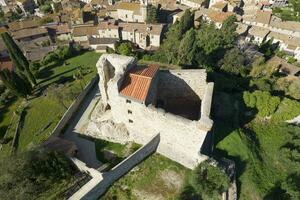 The small fortress of Suvereto Tuscany Italy photo