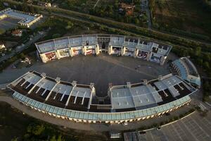 Aerial view of the citadel of the carnival Viareggio Tuscany photo