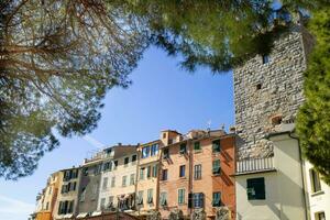 Photographic view of the small colorful village of Portovenere photo