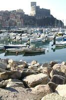 details of the town of Lerici Liguria photo