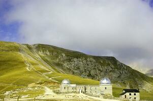 a building with a dome on top of it photo