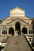 The church in Amalfi Naples Italy photo