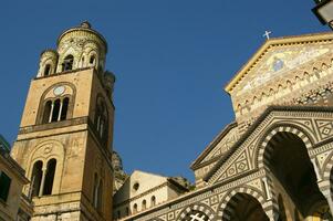 The church in Amalfi Naples Italy photo