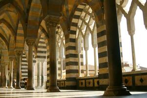 The church in Amalfi Naples Italy photo