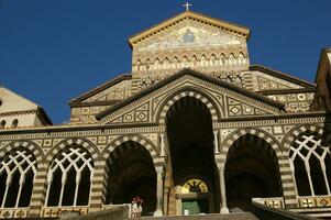 The church in Amalfi Naples Italy photo