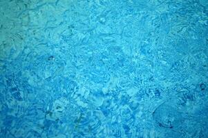 blue abstract background with water droplets photo