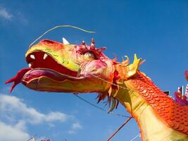 details of the masks of the carnival of Viareggio photo