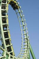 amusement park roller coaster photo