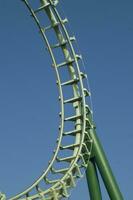 amusement park roller coaster photo