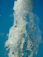 the water games of a fountain photo