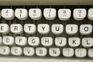 a close up of a typewriter keyboard with the letters oop photo