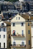 fotográfico ver de el ciudad de bastia Francia foto