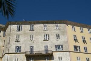 fotográfico ver de el ciudad de bastia Francia foto