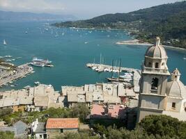 the seaside village of Portovenere Liguria Italy photo